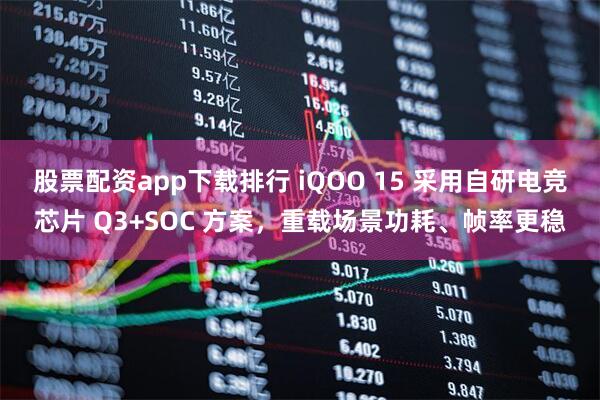 股票配资app下载排行 iQOO 15 采用自研电竞芯片 Q3+SOC 方案，重载场景功耗、帧率更稳
